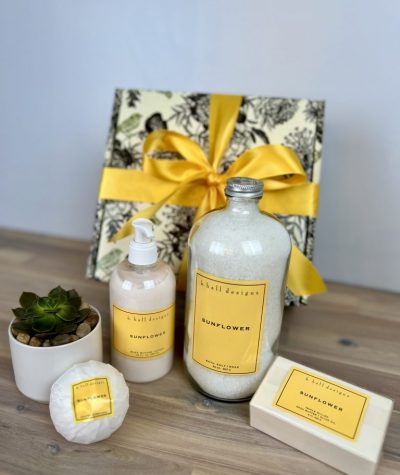 Sunflower Bath Set