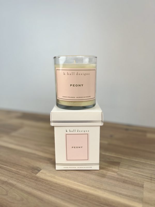 Peony Candle