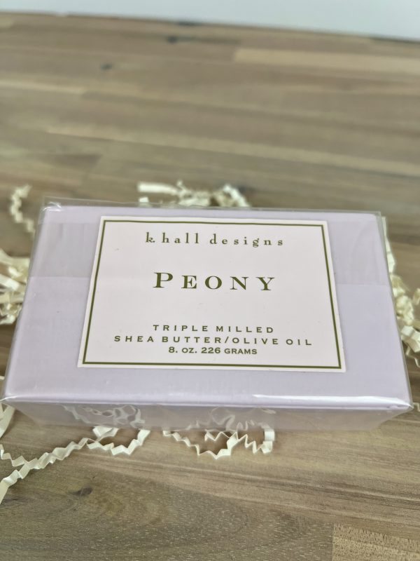 Peony Triple Mill Bar Soap