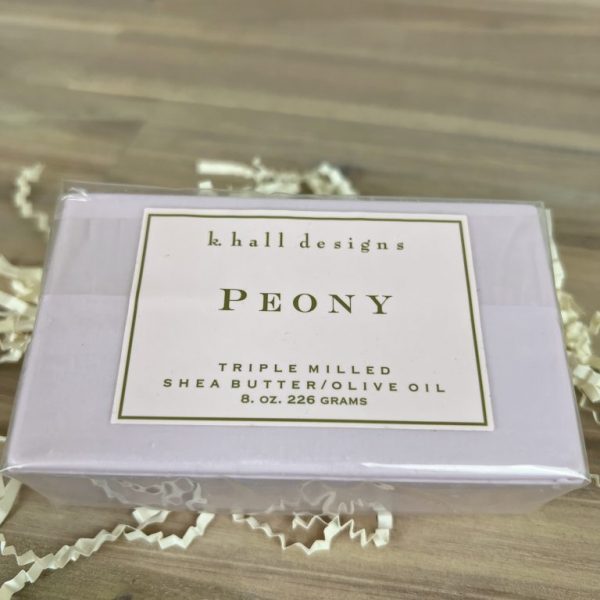 Peony Triple Mill Bar Soap