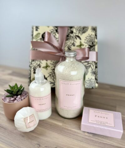 Peony Bath Set