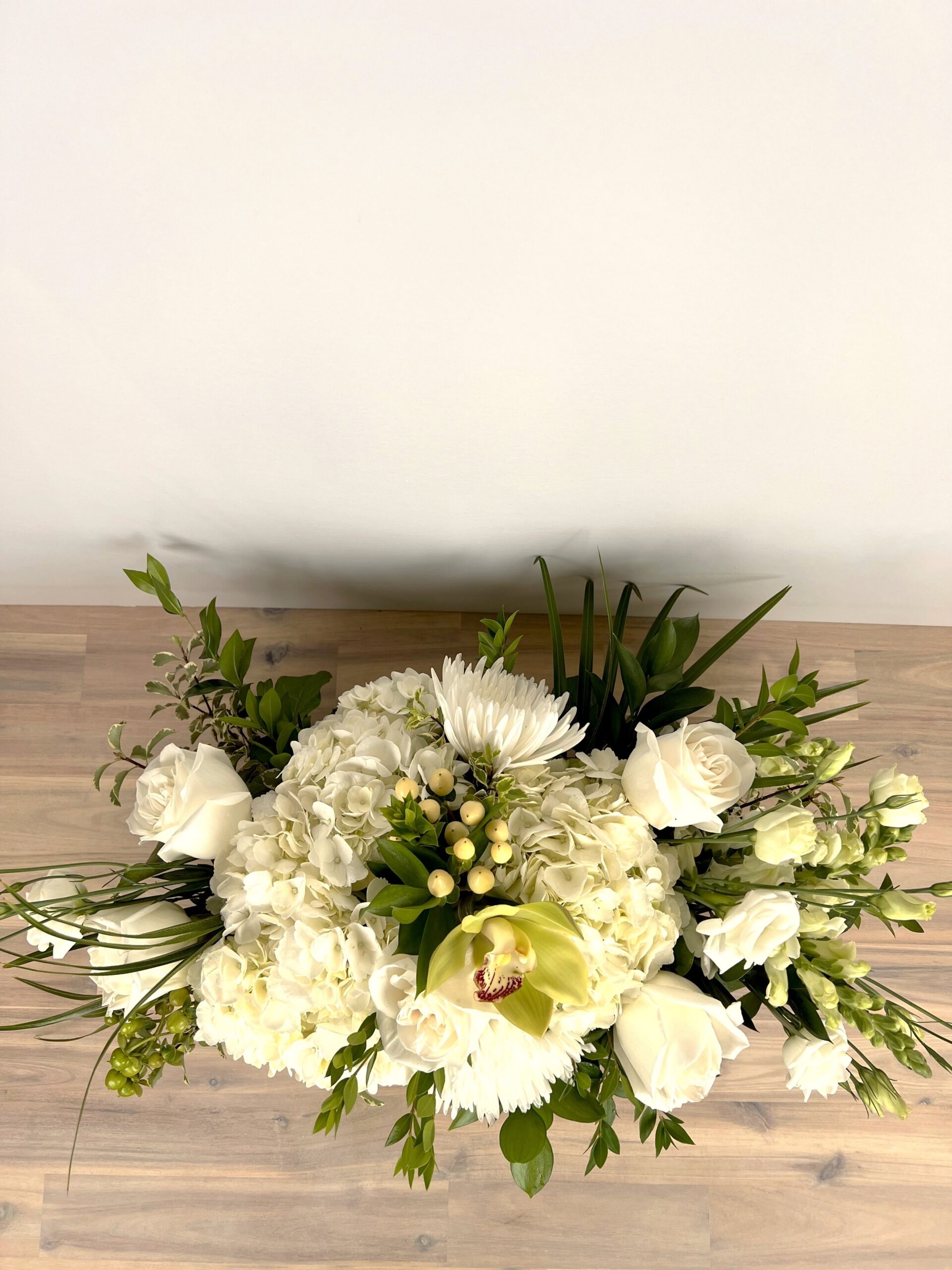 Timeless Tribute Centerpiece Top view $137.50 B