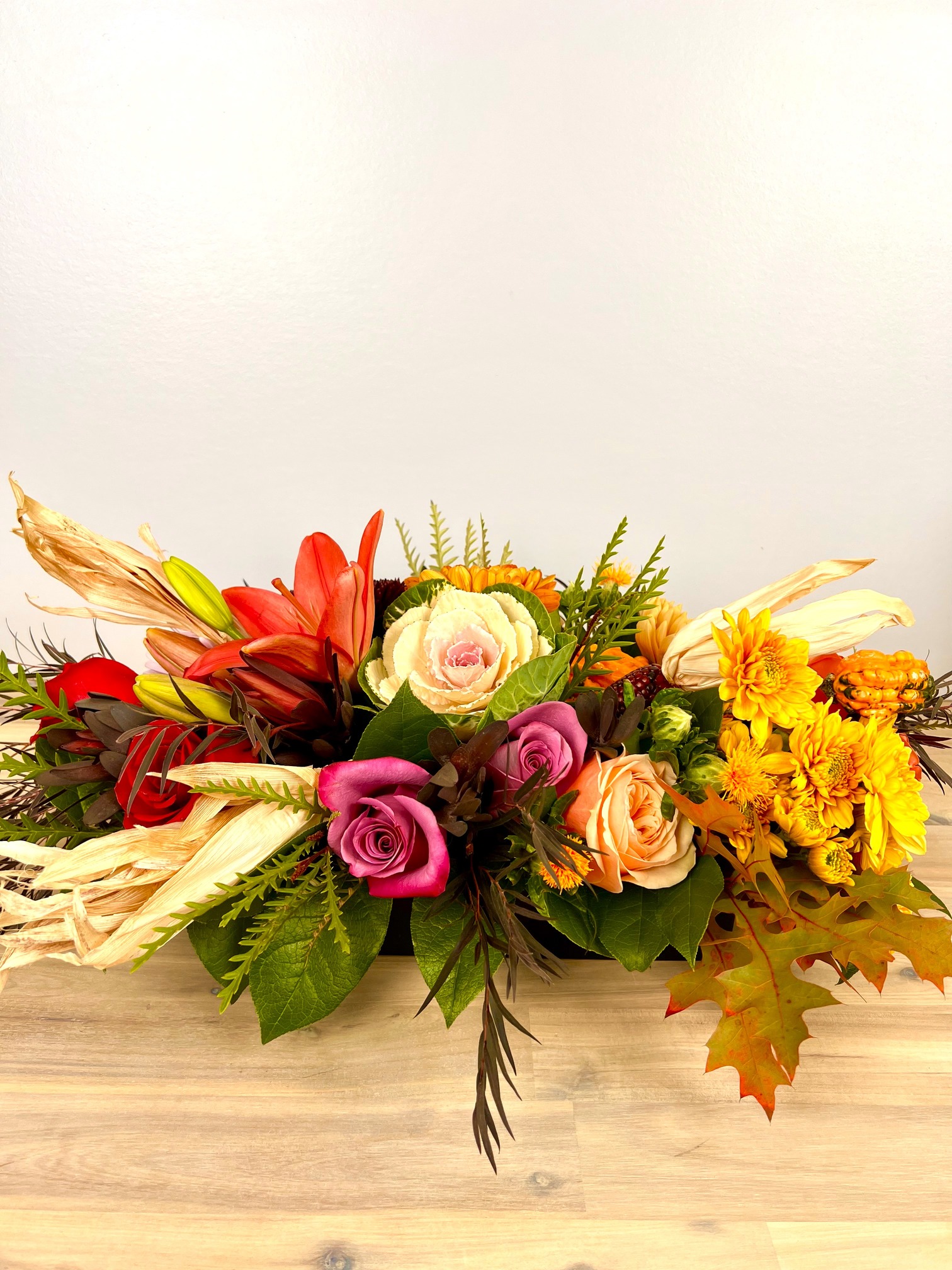 Thanksgiving centerpiece Bold