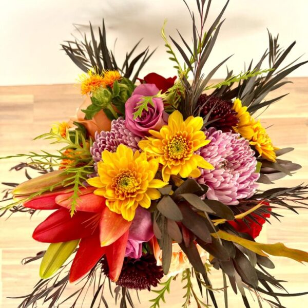 Thanksgiving centerpiece Golden Pumpkin